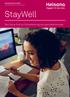 Titel, Titel. StayWell. Das Online-Tool zur Früherkennung von Gesundheitsrisiken. Untertitel, Untertitel