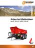 Schwerlast-Muldenkipper MUP 20 HP / MUP 30 HP