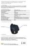Gebrauchsanleitung für das Pflegeruf-Set mit Armbanduhr-Pager Singcall bestehend aus Pager APE6600 und Halsbandsender/Rufknopf