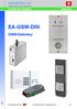 LEITRONIC AG Swiss Security Systems EA-GSM-DIN. GSM-Gateway