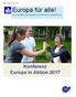 Mai und Juni Europa für alle! Der Newsletter der Europäischen Plattform für Selbstvertreter