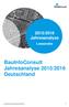 BauInfoConsult Jahresanalyse 2015/2016 Deutschland