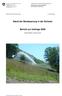 Stand der Bewässerung in der Schweiz. Bericht zur Umfrage 2006