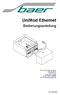 UniMod Ethernet. Bedienungsanleitung