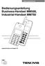 Bedienungsanleitung Business-Handset MM588, Industrial-Handset MM780