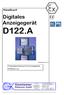 Digitales Anzeigegerät D122.A