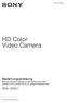 HD Color Video Camera