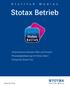 Stotax Betrieb. Unternehmens-Software KMU und Konzern Prozessdigitalisierung mit Stotax Select Fachportal Stotax First