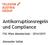 Antikorruptionsregeln und Compliance