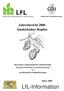Jahresbericht 2006 Sonderkultur Hopfen. Bayerische Landesanstalt für Landwirtschaft. - Institut für Pflanzenbau und Pflanzenzüchtung - und