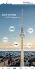TOP Radiovermarktung Stark vernetzt in Berlin und Brandenburg
