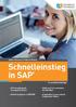 Schnelleinstieg in SAP (2., erweiterte Auflage)