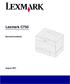Lexmark C750. Benutzerhandbuch