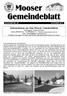 Mooser Gemeindeblatt