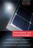 Solarmodule und Komplettanlagen BÜTTNER MONOKRISTALLINE SOLARMODULE CIS-SOLARMODULE SOLARMODULE IN FLACHBAUWEISE MARINE-MODULE