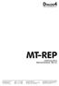 Ausführung Mixer Benutzerhandbuch V96/3.21. MT-REPORTER mit B-200 Mischpult