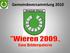 Gemeindeversammlung Chronik 2009 (D. Schoop) 1