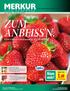 -25% Nimm mehr! Frische Erdbeeren in Premiumqualität jetzt bei MERKUR. statt SanLucar Erdbeeren Klasse I 500 g Pkg.