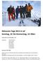 Skitouren-Tage 2013 in Juf Sonntag, 10. bis Donnerstag, 14. März