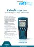CableMaster CM450 Tester für Sprach-, Daten- & Videokabel
