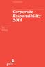 Corporate Responsibility 2014