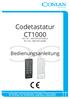 Codetastatur CT1000. Art. Nr.: (schwarz) Art. Nr.: (weiß) Bedienungsanleitung