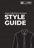 James & Nicholson Business STYLE GUIDE