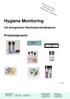 Hygiene Monitoring. Produktübersicht. mit biologischen Sterilisationsindikatoren. BI_08_deu