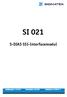SI 021 S-DIAS SSI-Interfacemodul