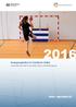 Sportamt. Bewegungskultur im Schulkreis Glattal. Jahresbericht der Fachstelle Sport und Bewegung