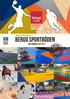 Bergo SportBÖDEN ÜBERALL EINE LÖSUNG. Bodenfliesen DAS ORIGINAL SEIT1972 UMWELTFREUNDLICH. multifunktionalen. weltweit führend in. in sweden.