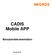 CADIS Mobile APP. Benutzerdokumentation