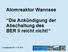 Atomreaktor Wannsee. Die Ankündigung der Abschaltung des BER II reicht nicht!