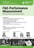 F&E-Performance Measurement