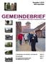 GEMEINDEBRIEF. Ausgabe März/April/Mai. der Evangelisch-Lutherischen Kirchengemeinde Preetz