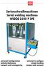 Serienschweißmaschinen Serial welding machines WIDOS 2500 P SPS