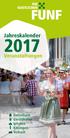 Jahreskalender. Veranstaltungen. Dettelbach Gerolzhofen Iphofen Kitzingen Volkach