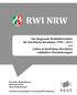 RWI NRW. Der Regionale Wohlfahrtsindex für Nordrhein-Westfalen und Leben in Nordrhein-Westfalen subjektive Einschätzungen