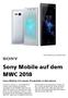 Sony Mobile auf dem MWC 2018