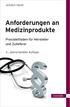 Anforderungen an Medizinprodukte