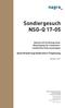 Sondiergesuch NSG-Q 17-05