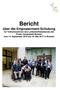 Bericht über die Empowerment-Schulung für TeilnehmerInnen des Landesteilhabebeirats der Freien Hansestadt Bremen vom 14. September 2016 bis 18.