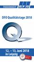 DFO Qualitätstage 2018