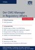 Der CMC-Manager in Regulatory Affairs