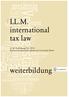 LL.M. international tax law
