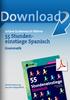Stundeneinstiege. Spanisch. Grammatik. Juliane Stubenrauch-Böhme. Downloadauszug aus dem Originaltitel: I+IIII. Sekundarstufe