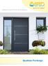Exklusive Fenster & Türen für Ihr Zuhause. Qualitäts-Türdesign