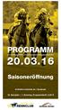 PROGRAMM Saisoneröffnung krefelder-rennclub.de / facebook 19. Rennjahr 1. Renntag, Programmheft: 2,50