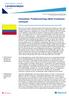 Länderanalyse. Kolumbien: Friedensvertrag stärkt Investorenvertrauen. Politische Lage: Erfolgreicher Abschluss des Friedensvertrags mit der FARC