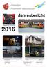 Jahresbericht. Freiwillige Feuerwehr Allershausen. März 2016